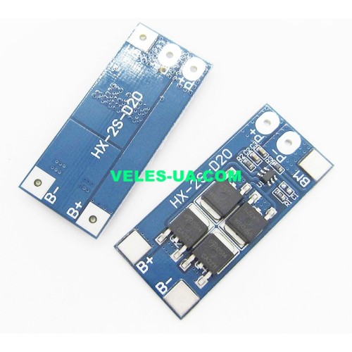 ЗП BMS 2S 20A (8.4A) (артикул: 09-1488.) ЗП BMS 2S 20A (8.4A) (артикул: 09-1488.)