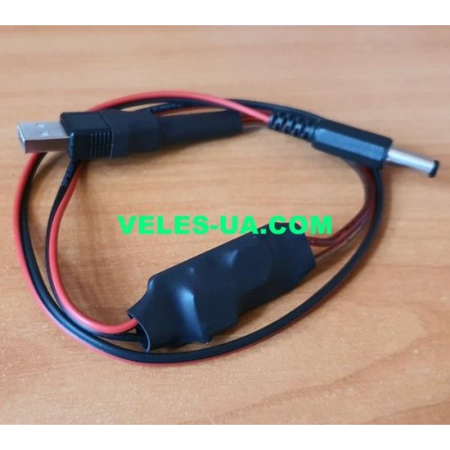 модуль Step-Up DC-DC, 2.0A, 5V -> 9V, шт.USB A - шт. 5,5/2,1 ,кабель 0,5м , на підвищення (артикул: 09-1550.) модуль Step-Up DC-DC, 2.0A, 5V -> 9V, шт.USB A - шт. 5,5/2,1 ,кабель 0,5м , на підвищення (артикул: 09-1550.)