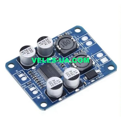 Моно ПНЧ 60W , Uж=8-24V; TPA3118 PBTL (збірка) (артикул: 09-1579.) Моно ПНЧ 60W , Uж=8-24V; TPA3118 PBTL (збірка) (артикул: 09-1579.)