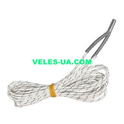 Нагрівач, ТЕН 50w для хотенду 3D принтера, DC12v, 50W, L=20mm, D=6mm, E3D, довжина дроту 1м (артикул: 09-1608.) Нагрівач, ТЕН 50w для хотенду 3D принтера, DC12v, 50W, L=20mm, D=6mm, E3D, довжина дроту 1м (артикул: 09-1608.)