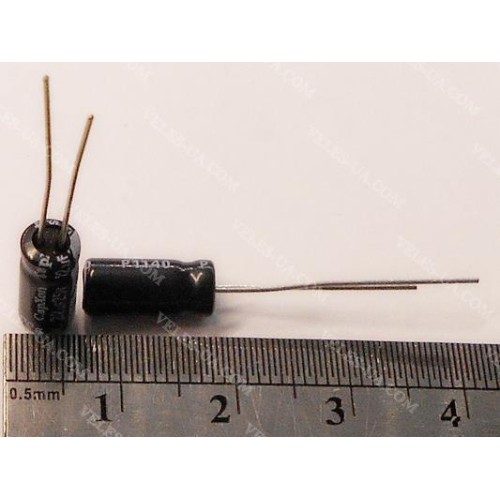 конденсатор 22 mkF x 25V 105C 5x11 (артикул: 10-0092) конденсатор 22 mkF x 25V 105C 5x11 (артикул: 10-0092)