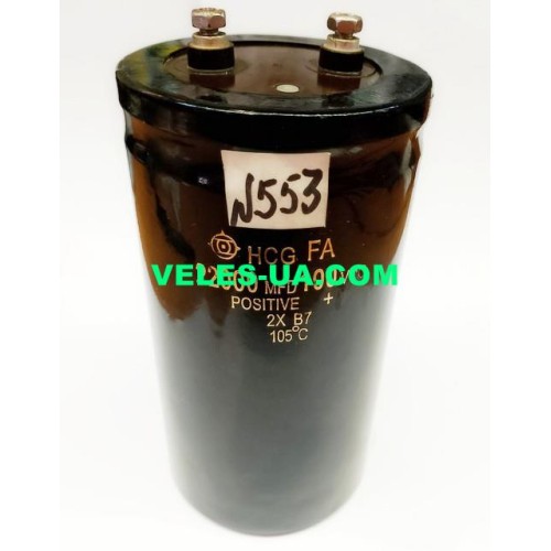 конденсатор 22 000 mkF x 100V 105C 75х145 п/гвинт (артикул: 10-0553) конденсатор 22 000 mkF x 100V 105C 75х145 п/гвинт (артикул: 10-0553)
