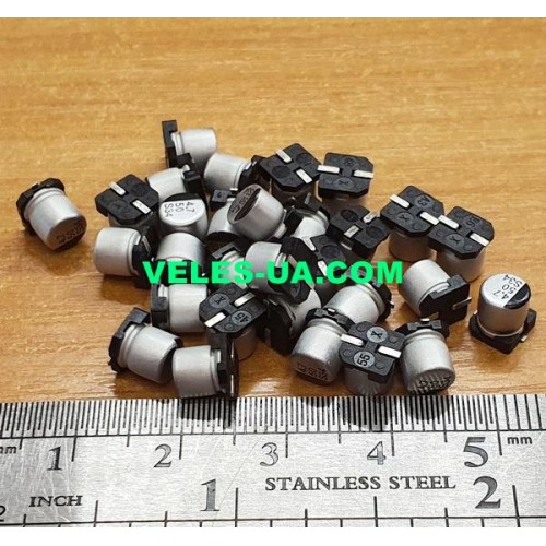 конденсатор 4,7 mkF x 50V 105C 5х5.4 SMD (артикул: 10-0816) конденсатор 4,7 mkF x 50V 105C 5х5.4 SMD (артикул: 10-0816)
