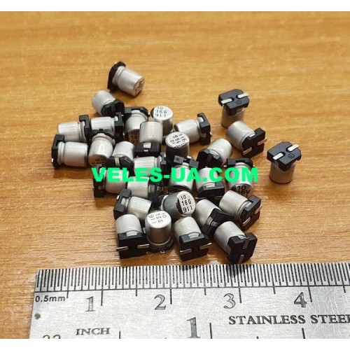 конденсатор 10 mkF x 16V 105C 4х5.4 SMD (артикул: 10-0817) конденсатор 10 mkF x 16V 105C 4х5.4 SMD (артикул: 10-0817)
