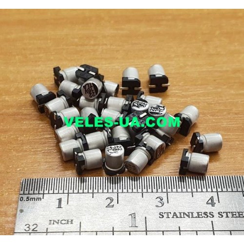 конденсатор 22 mkF x 16V 105C 4х5.4 SMD (артикул: 10-0823) конденсатор 22 mkF x 16V 105C 4х5.4 SMD (артикул: 10-0823)