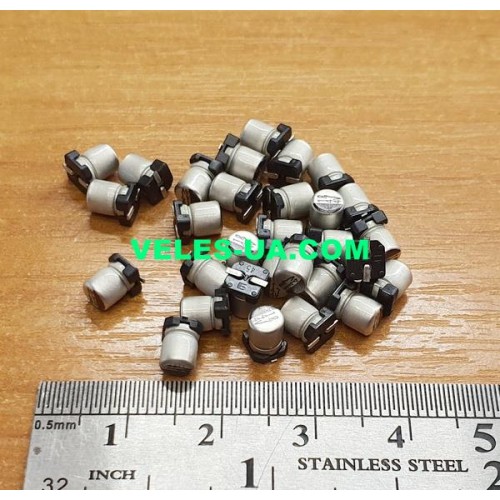 конденсатор 47 mkF x 4V 105C 4х5.4 SMD (артикул: 10-0835) конденсатор 47 mkF x 4V 105C 4х5.4 SMD (артикул: 10-0835)