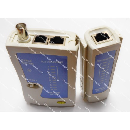 Тестер кабельний 4гн 8P8C , 1гн BNC (RJ-11, RJ-45, BNC) HL-203 (артикул: 11-0321) Тестер кабельний 4гн 8P8C , 1гн BNC (RJ-11, RJ-45, BNC) HL-203 (артикул: 11-0321)