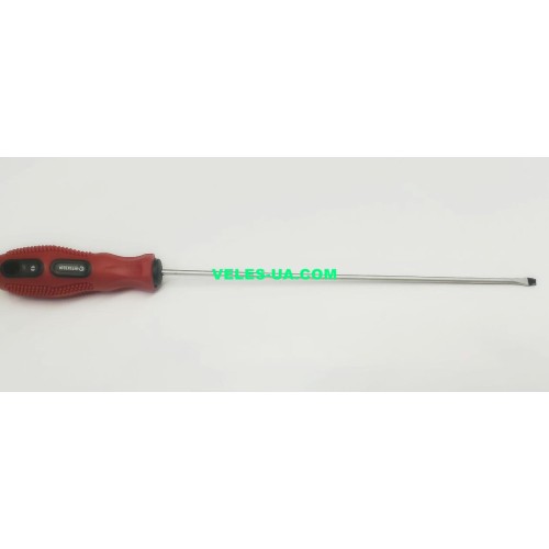 викрутка шліцьова SL3x200mm, ручка гумова, InterTool art:VT-3105 (артикул: 11-1205) викрутка шліцьова SL3x200mm, ручка гумова, InterTool art:VT-3105 (артикул: 11-1205)