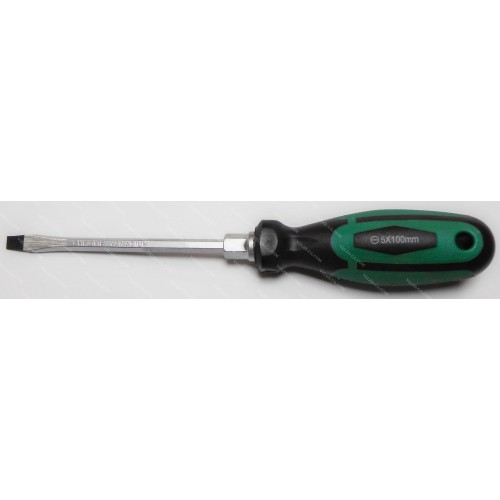 викрутка шліцьова SL5x100mm, ручка гумова, Master Tool art:45-8510 (артикул: 11-1301) викрутка шліцьова SL5x100mm, ручка гумова, Master Tool art:45-8510 (артикул: 11-1301)