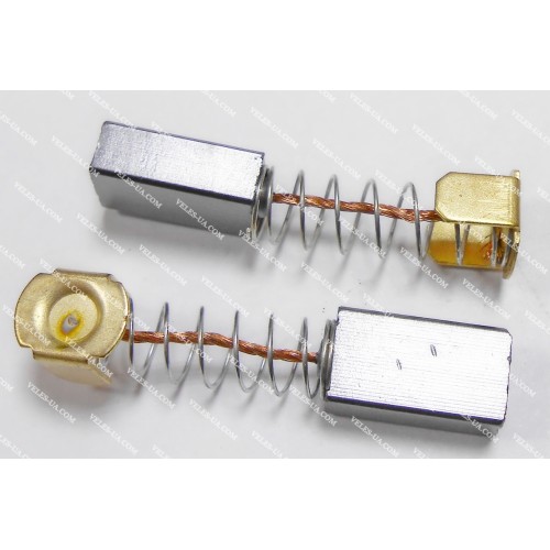 щітки 5х8х12(15), клема 9,5х7мм, пружинка 6мм (ціна за пару) Щ-12 ХХХХ (артикул: 11-2140.) щітки 5х8х12(15), клема 9,5х7мм, пружинка 6мм (ціна за пару) Щ-12 ХХХХ (артикул: 11-2140.)