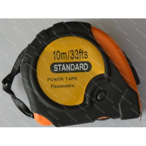рулетка 10m x24mm з магнітом, в гумі, Jobi tape (артикул: 11-5220) рулетка 10m x24mm з магнітом, в гумі, Jobi tape (артикул: 11-5220)