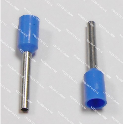 Накінечник d1,6mm L15mm на дріт 0,75 кв.мм. (артикул: 17-0704.) Накінечник d1,6mm L15mm на дріт 0,75 кв.мм. (артикул: 17-0704.)