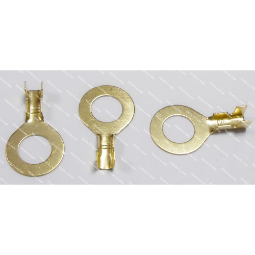 Клема тип ''O'' d8,2mm на дріт 1,0-1,5кв,мм GOLD не ізольована (артикул: 17-0905.) Клема тип ''O'' d8,2mm на дріт 1,0-1,5кв,мм GOLD не ізольована (артикул: 17-0905.)