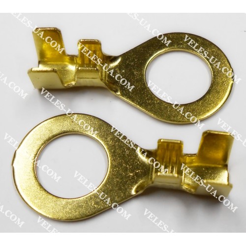 Клема тип ''O'' d10,4mm на дріт 6-10кв,мм, не ізольована (артикул: 17-0930.) Клема тип ''O'' d10,4mm на дріт 6-10кв,мм, не ізольована (артикул: 17-0930.)