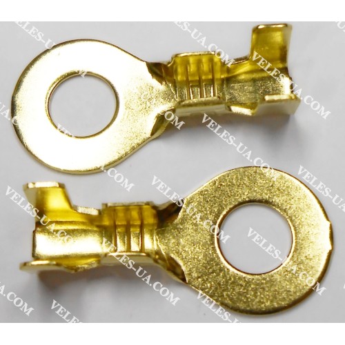 Клема тип ''O'' d6.4mm на дріт 4-6кв,мм, не ізольована (артикул: 17-0940.) Клема тип ''O'' d6.4mm на дріт 4-6кв,мм, не ізольована (артикул: 17-0940.)