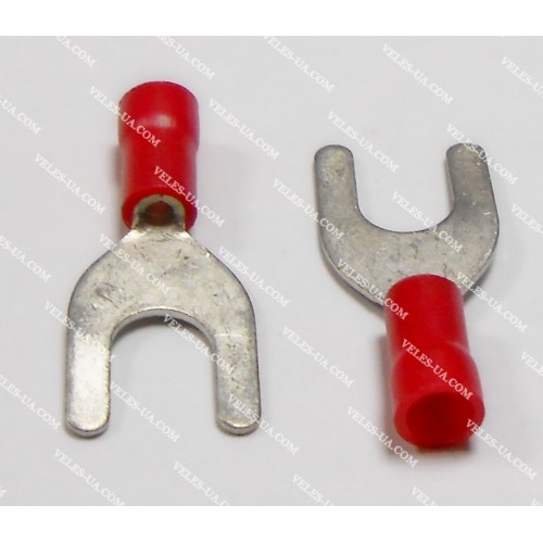 Клема тип''U'' d6,5mm на дріт 0,5-1,5кв,мм, ізольована RD VYS1-6 (тип II) (артикул: 17-1225.) Клема тип''U'' d6,5mm на дріт 0,5-1,5кв,мм, ізольована RD VYS1-6 (тип II) (артикул: 17-1225.)