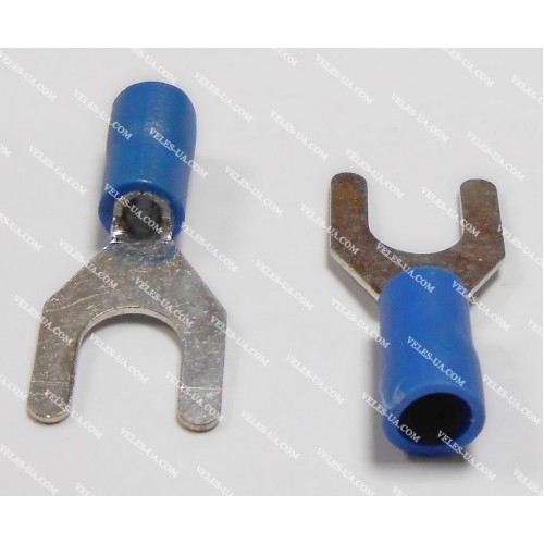 Клема тип''U'' d6,5mm на дріт 1,5-2,5кв,мм, ізольована BL (артикул: 17-1226.) Клема тип''U'' d6,5mm на дріт 1,5-2,5кв,мм, ізольована BL (артикул: 17-1226.)