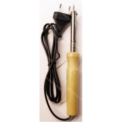 Паяльник 30W 220V -WD, з дерев Паяльник 30W 220V -WD, з дерев