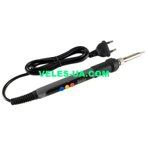 Паяльник з регуліровкою, 807 (220V, 60W, 180-500С) терморегулятор та LCD дісплей (артикул: 18-0197.) Паяльник з регуліровкою, 807 (220V, 60W, 180-500С) терморегулятор та LCD дісплей (артикул: 18-0197.)
