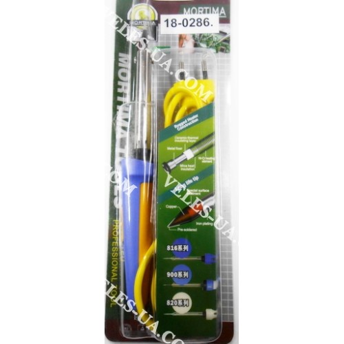 Паяльник з перемикачем, LED індикація, HandsKit 816 (220V, 30-60W) (артикул: 18-0286.) Паяльник з перемикачем, LED індикація, HandsKit 816 (220V, 30-60W) (артикул: 18-0286.)