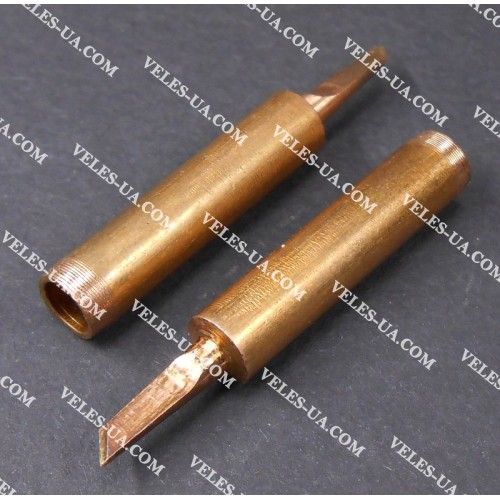 Жало до паяльної станції d=6,0mm\4.5mm L=38mm HandsKit 900M-SK (як ніж зрізаний) Cu (артикул: 18-0297.) Жало до паяльної станції d=6,0mm\4.5mm L=38mm HandsKit 900M-SK (як ніж зрізаний) Cu (артикул: 18-0297.)