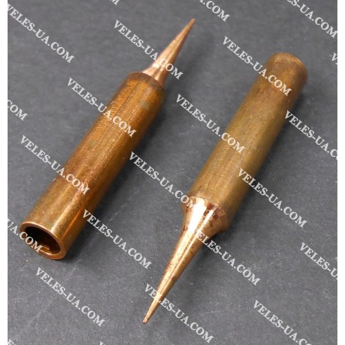 Жало до паяльної станції d=6,0mm\4.5mm L=41mm HandsKit 900M-I (конус тоненький) Cu (артикул: 18-0299.) Жало до паяльної станції d=6,0mm\4.5mm L=41mm HandsKit 900M-I (конус тоненький) Cu (артикул: 18-0299.)