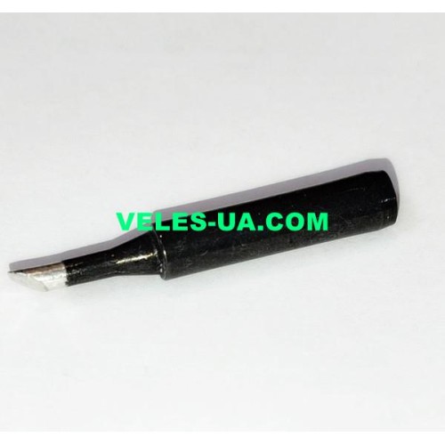 Жало до паяльної станції d=6,4mm\4.2mm L=41mm HandsKit Black tips-T-3C (циліндр d3mm, зрізаний) (артикул: 18-0335.) Жало до паяльної станції d=6,4mm\4.2mm L=41mm HandsKit Black tips-T-3C (циліндр d3mm, зрізаний) (артикул: 18-0335.)