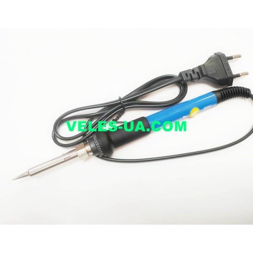 Паяльник з регуліровкою, керамічний нагрівач (220V, 60W, 200-450С) (артикул: 18-0353.) Паяльник з регуліровкою, керамічний нагрівач (220V, 60W, 200-450С) (артикул: 18-0353.)