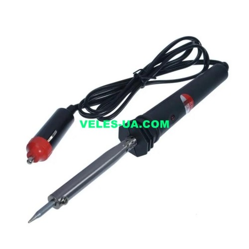 Паяльник 40W 12V ZD31DQ із штекером до прикурювача (артикул: 18-0365.) Паяльник 40W 12V ZD31DQ із штекером до прикурювача (артикул: 18-0365.)