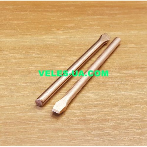 Жало до паяльника d= 3,8mm L=68mm, мідь (артикул: 18-0372.) Жало до паяльника d= 3,8mm L=68mm, мідь (артикул: 18-0372.)
