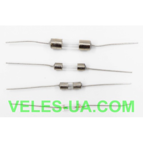 запобіжник 3,0А скло (D3,6mm X L10mm) з виводами п/пайку (артикул: 20-0469) запобіжник 3,0А скло (D3,6mm X L10mm) з виводами п/пайку (артикул: 20-0469)