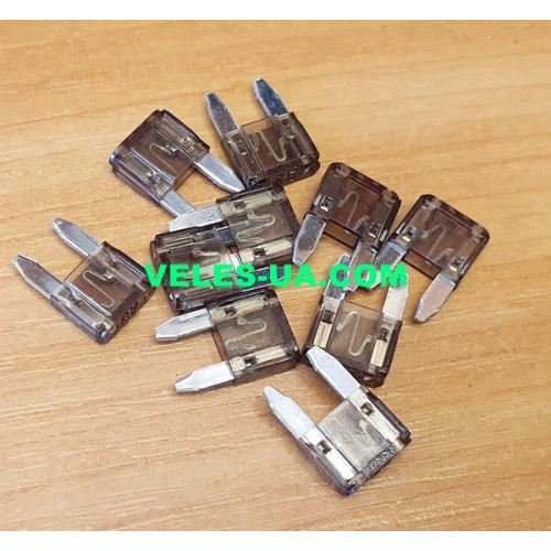 Авто- ЗАПОБІЖНИКИ плоскі 7,5А mini 10mm, коричневий (артикул: 20-0812) Авто- ЗАПОБІЖНИКИ плоскі 7,5А mini 10mm, коричневий (артикул: 20-0812)