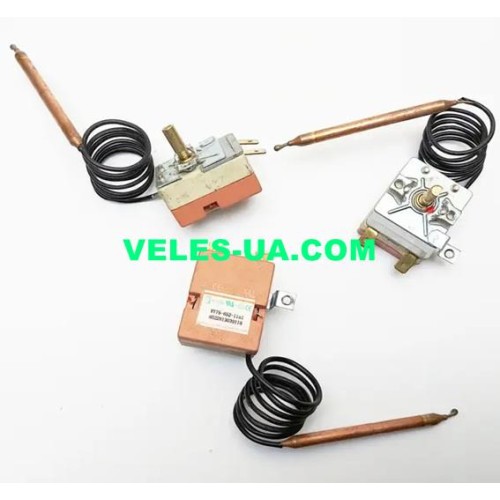 Терморегулятор,Термостат WY75-652-11 16A 250V L=700MM, 20-75 °C для бойлера THERMEX 700 мм під клеми (артикул: 20-2639) Терморегулятор,Термостат WY75-652-11 16A 250V L=700MM, 20-75 °C для бойлера THERMEX 700 мм під клеми (артикул: 20-2639)