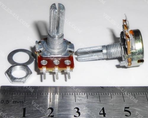 Резистор 1кОм B RV16 LN-PH-20KQ (артикул: 22-0237.) Резистор 1кОм B RV16 LN-PH-20KQ (артикул: 22-0237.)