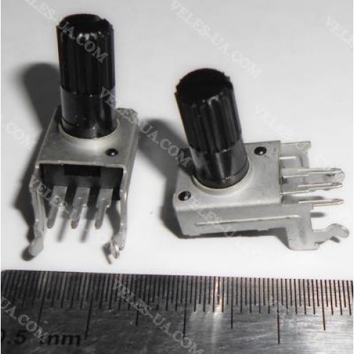 Резистор 50кОм B RV091NP-20KQ (артикул: 22-0242.) Резистор 50кОм B RV091NP-20KQ (артикул: 22-0242.)