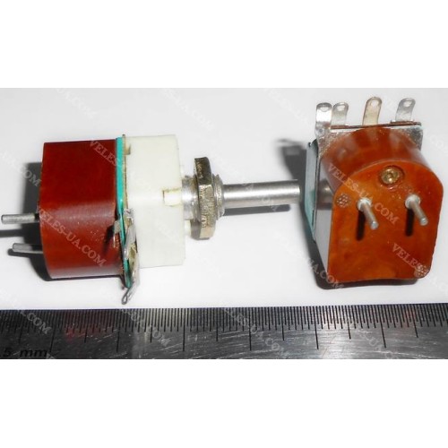 СП3-33-20 А0,25 10кОм (з вимикачем, L=15mm) (артикул: 22-0808) СП3-33-20 А0,25 10кОм (з вимикачем, L=15mm) (артикул: 22-0808)