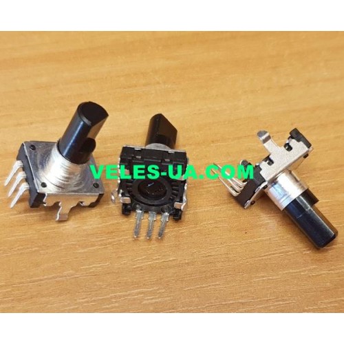енкодер 3pin 15mm пластикова ручка (артикул: 22-3006) енкодер 3pin 15mm пластикова ручка (артикул: 22-3006)