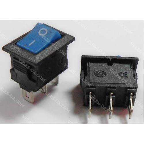 SMRS102-1 Перемикач клавішний mini без підсвітки ON-ON 3P СИНІЙ 3A/250VAC (артикул: 23-0037.BL) SMRS102-1 Перемикач клавішний mini без підсвітки ON-ON 3P СИНІЙ 3A/250VAC (артикул: 23-0037.BL)