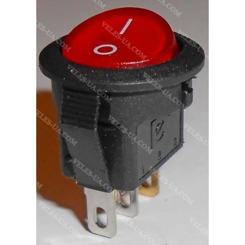 KCD5-101, KCD5-2-101N Перемикач круглий клавішний mini d14mm з підсв.ON-OFF 3P ЧЕРВОНИЙ 3A/250VAC (артикул: 23-0079.RD) KCD5-101, KCD5-2-101N Перемикач круглий клавішний mini d14mm з підсв.ON-OFF 3P ЧЕРВОНИЙ 3A/250VAC (артикул: 23-0079.RD)