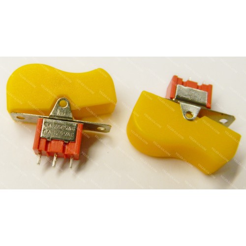 RLS103-D1 тумблер з клавішою ON-OFF-ON 3P ЖОВТА 3A/250VAC (артикул: 23-0101.Y) RLS103-D1 тумблер з клавішою ON-OFF-ON 3P ЖОВТА 3A/250VAC (артикул: 23-0101.Y)