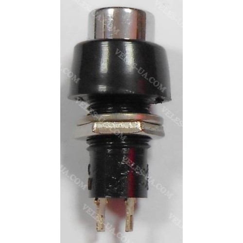 PBS20A, DS-450 Вимикач кнопк. круглий з фікс. ON-OFF 2P SILVER AC125V/3A; AC250V/1A d10xL30 (артикул: 23-0224.SL) PBS20A, DS-450 Вимикач кнопк. круглий з фікс. ON-OFF 2P SILVER AC125V/3A; AC250V/1A d10xL30 (артикул: 23-0224.SL)