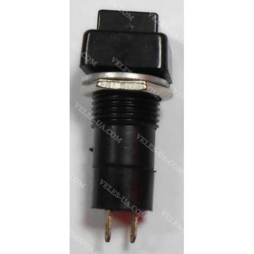 PBS12A Вимикач кнопк. квадр. з фікс. ON-OFF ЧОРНИЙ 2P AC125V/3A; AC250V/1A кв11х11хL31 (артикул: 23-0226.BK) PBS12A Вимикач кнопк. квадр. з фікс. ON-OFF ЧОРНИЙ 2P AC125V/3A; AC250V/1A кв11х11хL31 (артикул: 23-0226.BK)