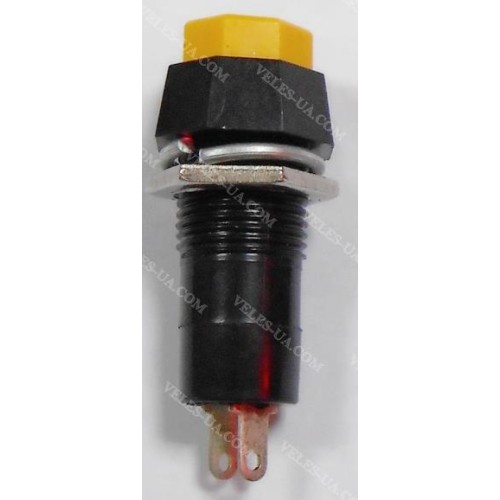 PBS14A Вимикач кнопк. шестигр. з фікс. ON-OFF ЖОВТИЙ 2P AC125V/3A; AC250V/1A (артикул: 23-0229.Y) PBS14A Вимикач кнопк. шестигр. з фікс. ON-OFF ЖОВТИЙ 2P AC125V/3A; AC250V/1A (артикул: 23-0229.Y)