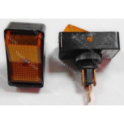 ASW-11D Авто- перемикач клавішний з пісвідкою ON-OFF 3P ЖОВТИЙ 20A/12VCD (артикул: 23-0310.Y) ASW-11D Авто- перемикач клавішний з пісвідкою ON-OFF 3P ЖОВТИЙ 20A/12VCD (артикул: 23-0310.Y)