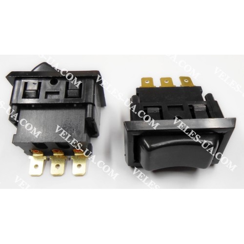 ASW-06-102 Авто- перемикач клавішний широкий без підсвітки ON-OFF-ON 2P ЧОРНИЙ 20A/12VCD ноги в рядо (артикул: 23-0329.BK) ASW-06-102 Авто- перемикач клавішний широкий без підсвітки ON-OFF-ON 2P ЧОРНИЙ 20A/12VCD ноги в рядо (артикул: 23-0329.BK)
