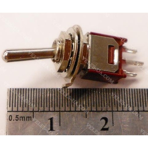 тумблер SMTS-103-2A1 ON-OFF-ON 3pin 3A/125VAC; 1A/250VAC (артикул: 23-0402.) тумблер SMTS-103-2A1 ON-OFF-ON 3pin 3A/125VAC; 1A/250VAC (артикул: 23-0402.)