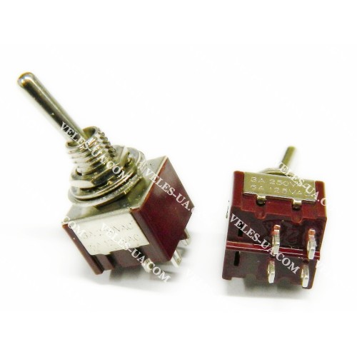 тумблер MTS-201 ON-OFF 4pin 3A/125VAC; 1A/250VAC (артикул: 23-0429.) тумблер MTS-201 ON-OFF 4pin 3A/125VAC; 1A/250VAC (артикул: 23-0429.)