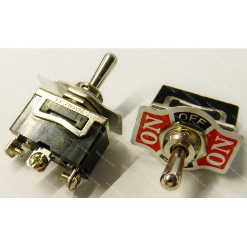 Тумблер big 3pin ON-OF-(ON) вив.п/гвинт 125VAC 15A / 250VAC 10A (артикул: 23-0452.) Тумблер big 3pin ON-OF-(ON) вив.п/гвинт 125VAC 15A / 250VAC 10A (артикул: 23-0452.)