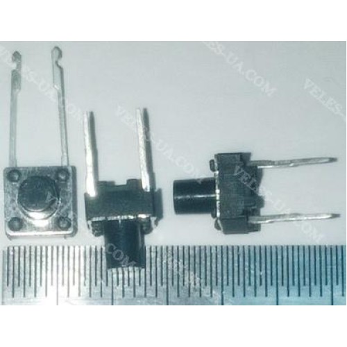 кнопка тактова 6х6х 7,5, 2pin 14мм, шток мм (артикул: 23-0520.) кнопка тактова 6х6х 7,5, 2pin 14мм, шток мм (артикул: 23-0520.)