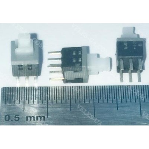 кнопка 5,8х5,8х10, 6pin 4мм, шток мм ON-OFF з фіксацією (артикул: 23-0537.) кнопка 5,8х5,8х10, 6pin 4мм, шток мм ON-OFF з фіксацією (артикул: 23-0537.)